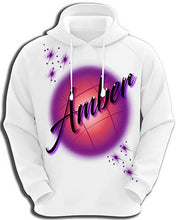 A004 Personalized Custom Airbrushed Name Writing Color Party Design Gift Hoodie Design Yours