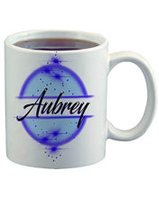 A017 Personalized Airbrush Name Design Ceramic Coffee Mug Design Yours
