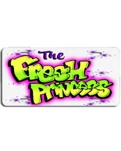 A026 Digitally Airbrush Painted Personalized Custom Fresh Princess Name Design  Hoodie Sweatshirt Kids And Adult