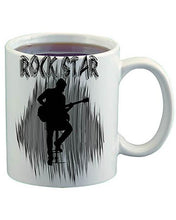 F016 Custom Airbrush Personalized Guitar Music Ceramic Coffee Mug Design Yours