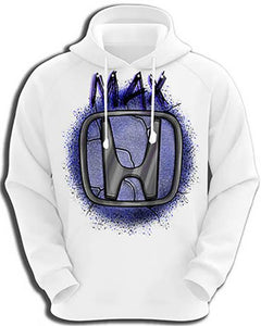 F019 Custom Airbrush Personalized Honda Hoodie Sweatshirt Design Yours
