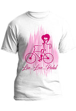 F049 Digitally Airbrush Painted Personalized Custom Bicycle  Adult and Kids T-Shirt