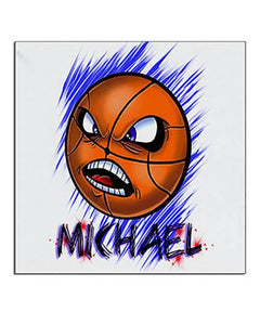 G004 Personalized Airbrush Basketball Ceramic Coaster Design Yours