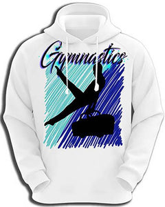 G013 Personalized Airbrush Gymnastics Hoodie Sweatshirt Design Yours