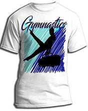 G013 Personalized Airbrush Gymnastics Tee Shirt Design Yours