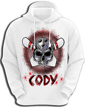 G017 Personalized Airbrush Bowling Hoodie Sweatshirt Design Yours