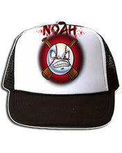 G020 Personalized Airbrush Baseball Snapback Trucker Hat Design Yours
