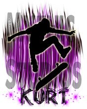 G025 Personalized Airbrush Skater Ceramic Coaster Design Yours
