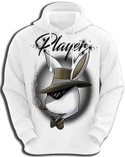 H017 Custom Airbrush Personalized Player Bunny Hoodie Sweatshirt Design Yours
