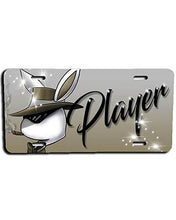 H017 Custom Airbrush Personalized Player Bunny License Plate Tag Design Yours