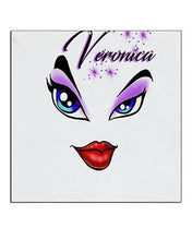 LB012 Personalized Airbrush Sexy Eyes and Lips Ceramic Coaster Design Yours