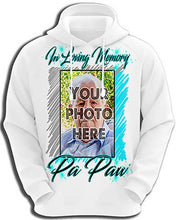 PT001 Personalized Airbrush Your Photo On a Hoodie Sweatshirt Design Yours