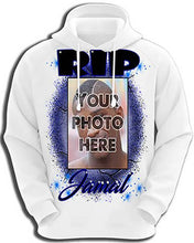 PT002 Personalized Airbrush Your Photo On a Hoodie Sweatshirt Design Yours