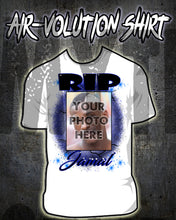 PT002 Personalized Airbrush Your Photo On a Tee Shirt Design Yours
