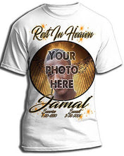 PT003 Personalized Airbrush Your Photo On a Tee Shirt Design Yours