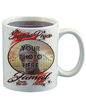 PT004 Personalized Airbrush Your Photo On a Ceramic Coffee Mug Design Yours