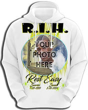 PT007 Personalized Airbrush Your Photo On a Hoodie Sweatshirt Design Yours