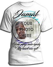 PT008 Personalized Airbrush Your Photo On a Tee Shirt Design Yours