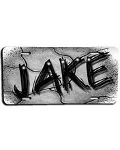 A003 Personalized Custom Airbrushed Granite Name Writing Color Party Design Gift License Plate Tag Design Yours