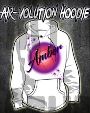 A004 Personalized Custom Airbrushed Name Writing Color Party Design Gift Hoodie Design Yours