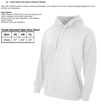 E028 Personalized Airbrush Kids Silhouette Hoodie Sweatshirt Design Yours