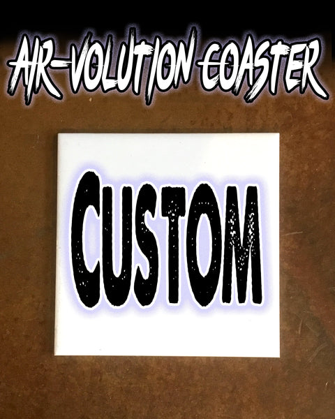 Z006 Custom Ceramic Coaster "Design You Own" Design Yours