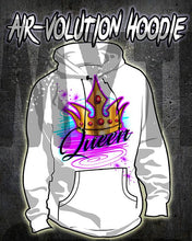 F007 Custom Airbrush Personalized Crown Hoodie Sweatshirt Design Yours