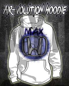 F019 Custom Airbrush Personalized Honda Hoodie Sweatshirt Design Yours