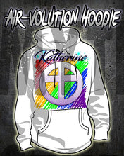 F028 Custom Airbrush Personalized Christian Cross Hoodie Sweatshirt Design Yours