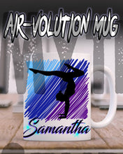 G012 Personalized Airbrush Gymnastics Ceramic Coffee Mug Design Yours