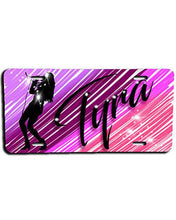 G014 Personalized Airbrush Singer Musician License Plate Tag Design Yours