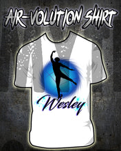 G019 Personalized Airbrush Dance Tee Shirt Design Yours