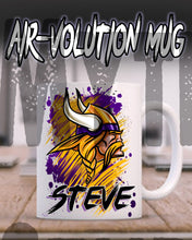 G036 Personalized Airbrush Viking Ceramic Coffee Mug Design Yours
