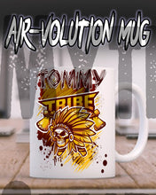H049 Custom Airbrush Personalized SKull Logo Ceramic Coffee Mug Design Yours