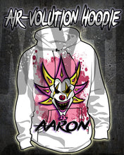 H052 Custom Airbrush Personalized Wicked clown Hoodie Sweatshirt Design Yours