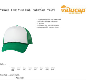 C078 custom personalized airbrush Blue Raptor Dinosaur Snapback Trucker Hat Design Yours