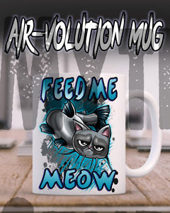 I030 Personalized Airbrush Catfish Ceramic Coffee Mug Design Yours