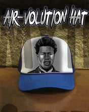 X005 Personalized Airbrush Portrait Snapback Trucker Hat Design Yours