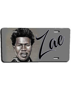 X003 Personalized Airbrush Portrait License Plate Tag Design Yours