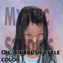 X001 Personalized Airbrush Portrait Shirt Design Yours