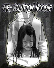 X002 Personalized Airbrush Portrait Hoodie Design Yours