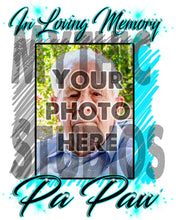 PT001 Personalized Airbrush Your Photo On a Hoodie Sweatshirt Design Yours