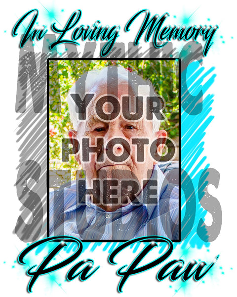 PT001 Personalized Airbrush Your Photo On a License Plate Tag Design Yours
