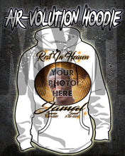 PT003 Personalized Airbrush Your Photo On a Hoodie Sweatshirt Design Yours