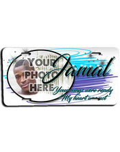 PT008 Personalized Airbrush Your Photo On a License Plate Tag Design Yours